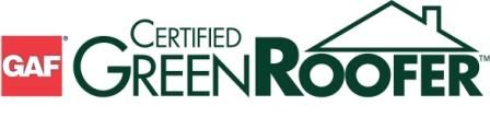 Certified Green Roofer logo for AED Roofing and Siding serving Norfolk, VA